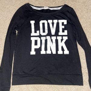Black Victoria’s Secret hoodie SMALL